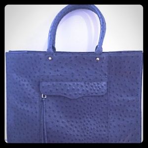 NWOT Rebecca Minkoff MAB Tote ostrich embossed